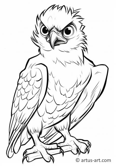 Osprey Coloring Page